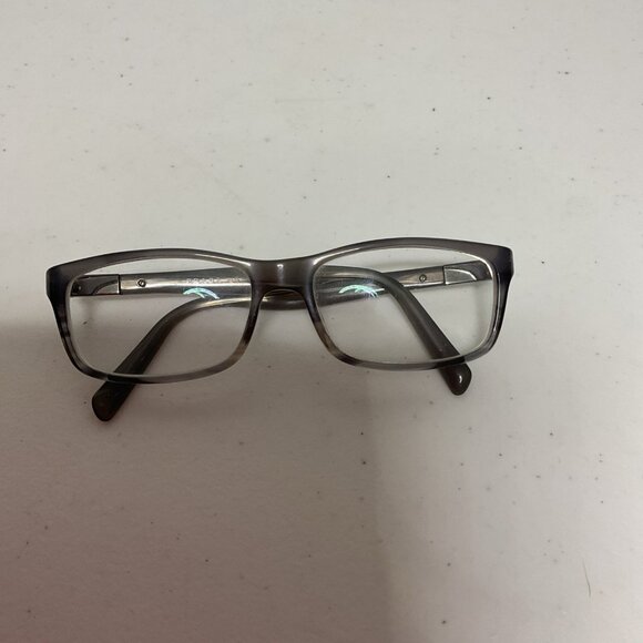 Prada VPR 02O EAJ 101 Eyeglasses Frames Womens Gray Full Rim   53-16-140  15890 - Picture 1 of 8